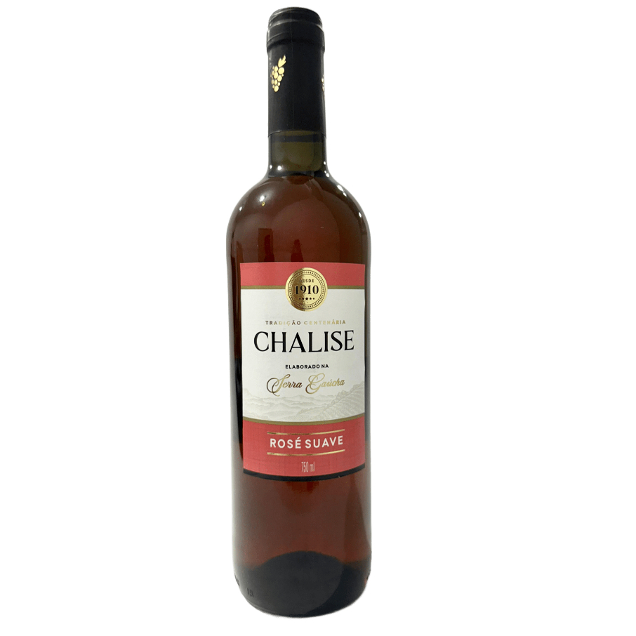 Vinho Nacional Chalise Rosé Suave 750ml