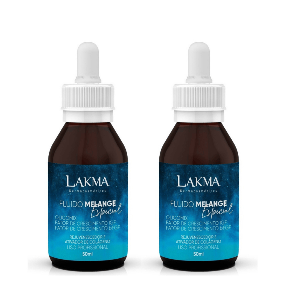 KIT 2 FLUIDO MELANGE ESPECIAL 50ML LAKMA