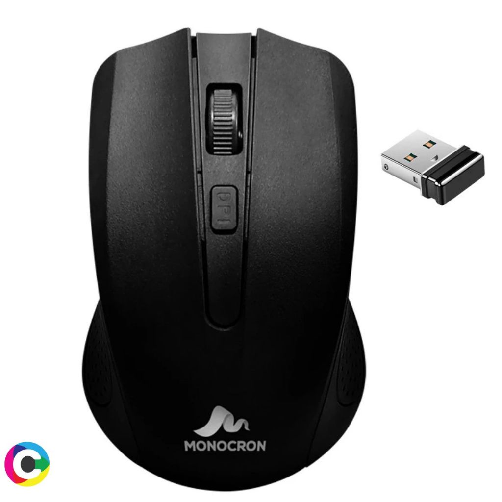 Mouse Sem Fio Wireless USB Alta Qualidade 2.4GHz Compacto Conexão Estável Precisão Alcance 10 Metros em Oferta na Shopee