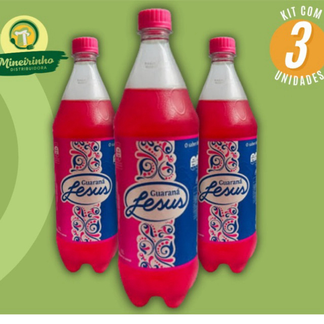 3 und Guarana Jesus 1 L O Original Maranhese em Oferta na Shopee