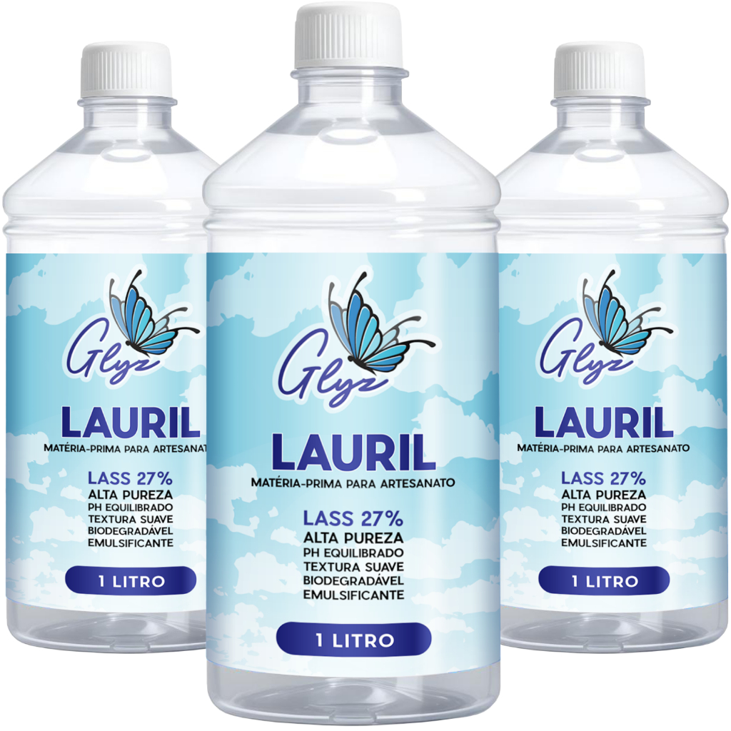 Lauril Glyz 3L | Base Espumante Natural Para Fórmulas Artesanais