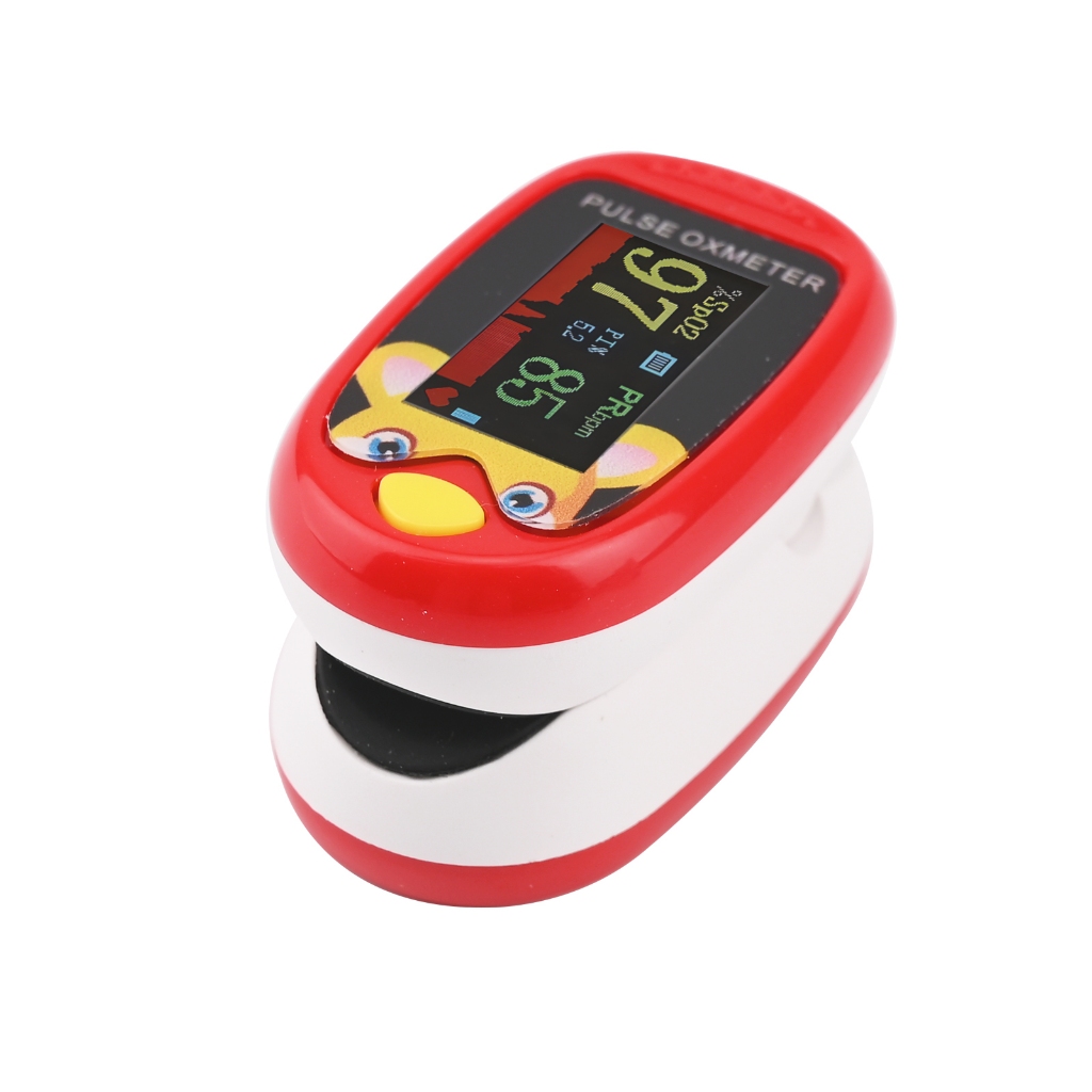 Oxímetro Infantil Digital com Display led Recarregável Confortável em Oferta na Shopee