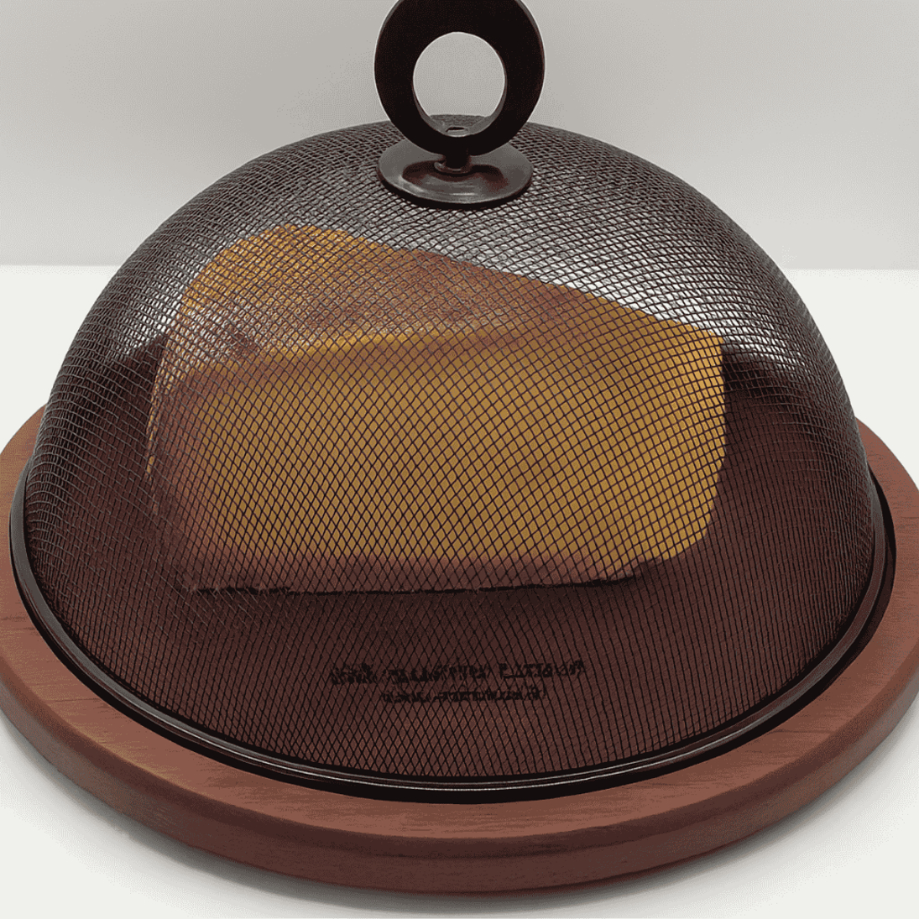 Queijeira de Madeira Roxinho com Tela Inox Artesanal Mineira Escolha o Tipo de Madeira