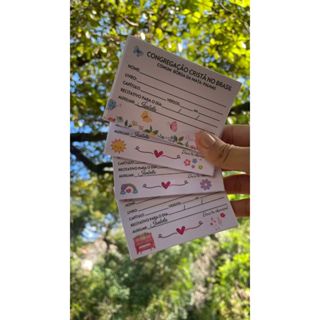 200 RECITATIVOS PERSONALIZADOS CCB 100 e ganhe +100 unidades! em Oferta na Shopee