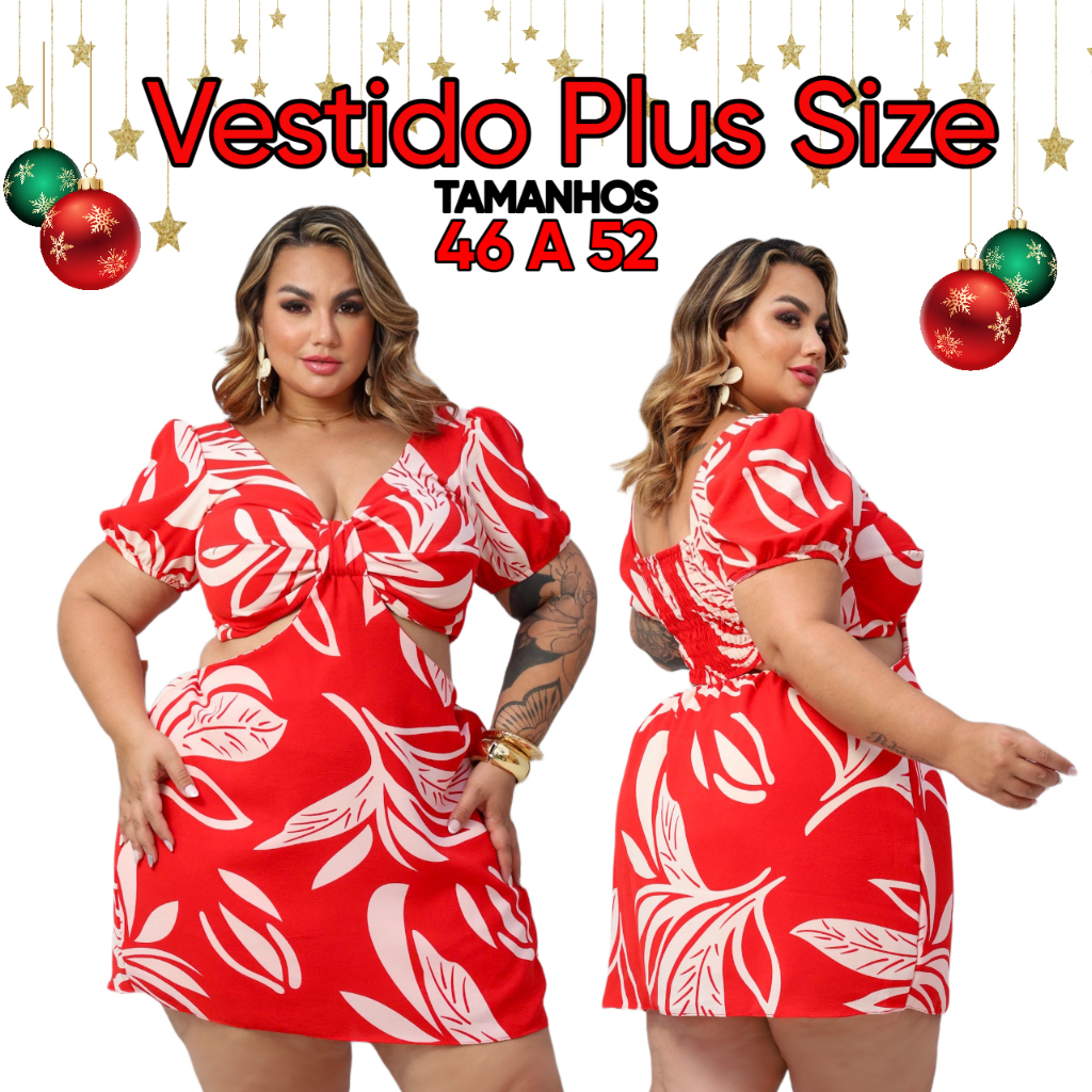 Vestido Festa Estampado Plus Size - Comprar com Melhor Preço em Vestidos de Casamento