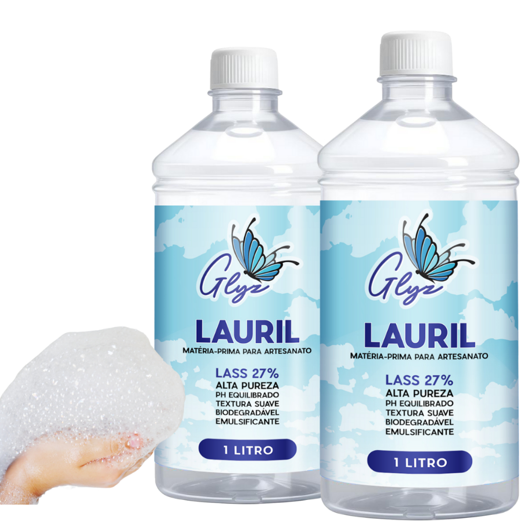 Lauril Glyz 2L | Derivado do Óleo de Coco e Palma Para Limpeza Delicada