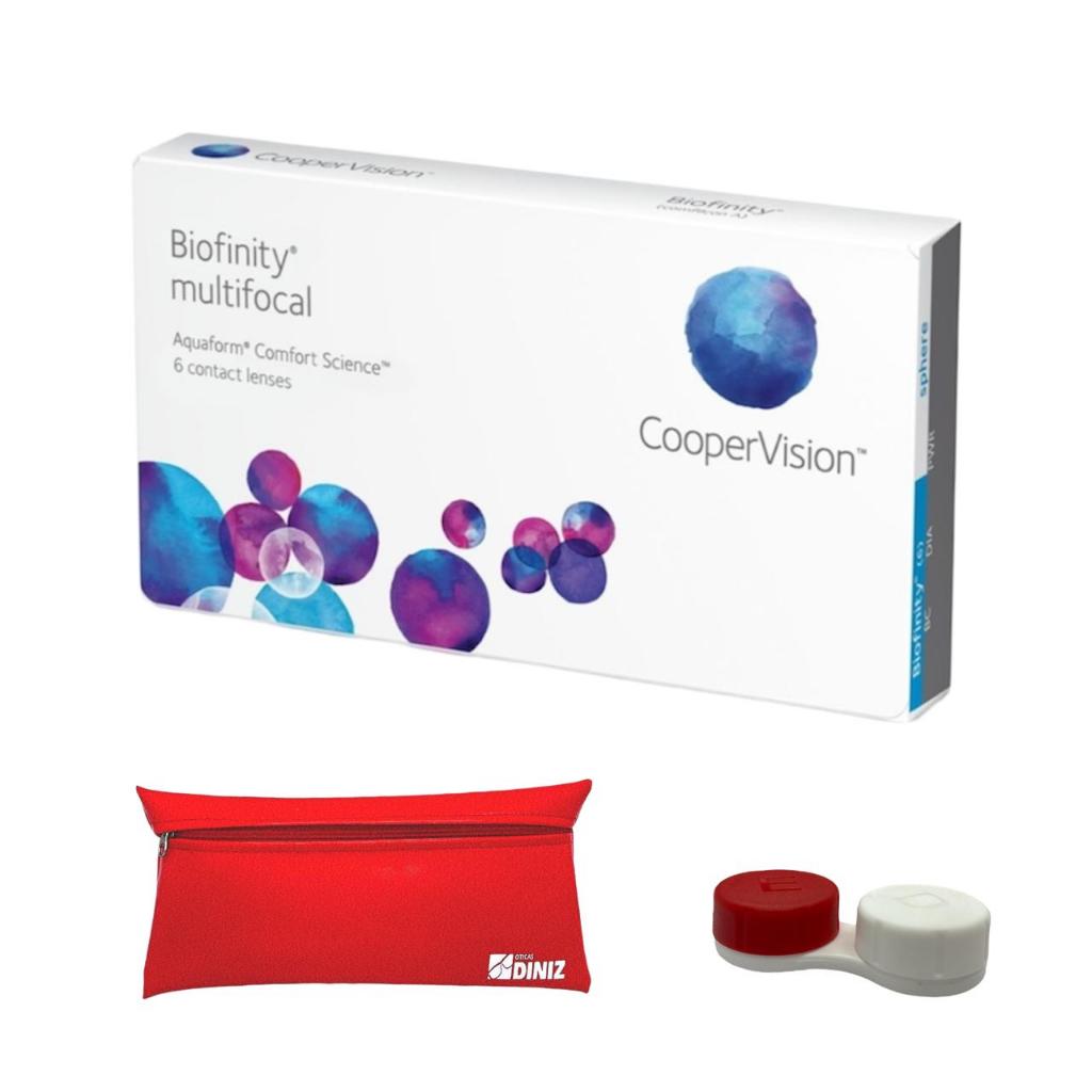 Lente De Contato Biofinity Multifocal Incolor Coopervision