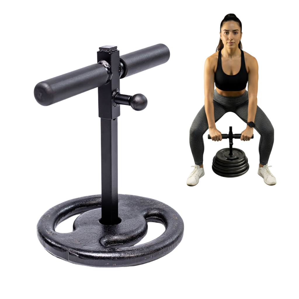 Suporte Para Agachamento Sumô C/ Manopla Musculação Fitness
