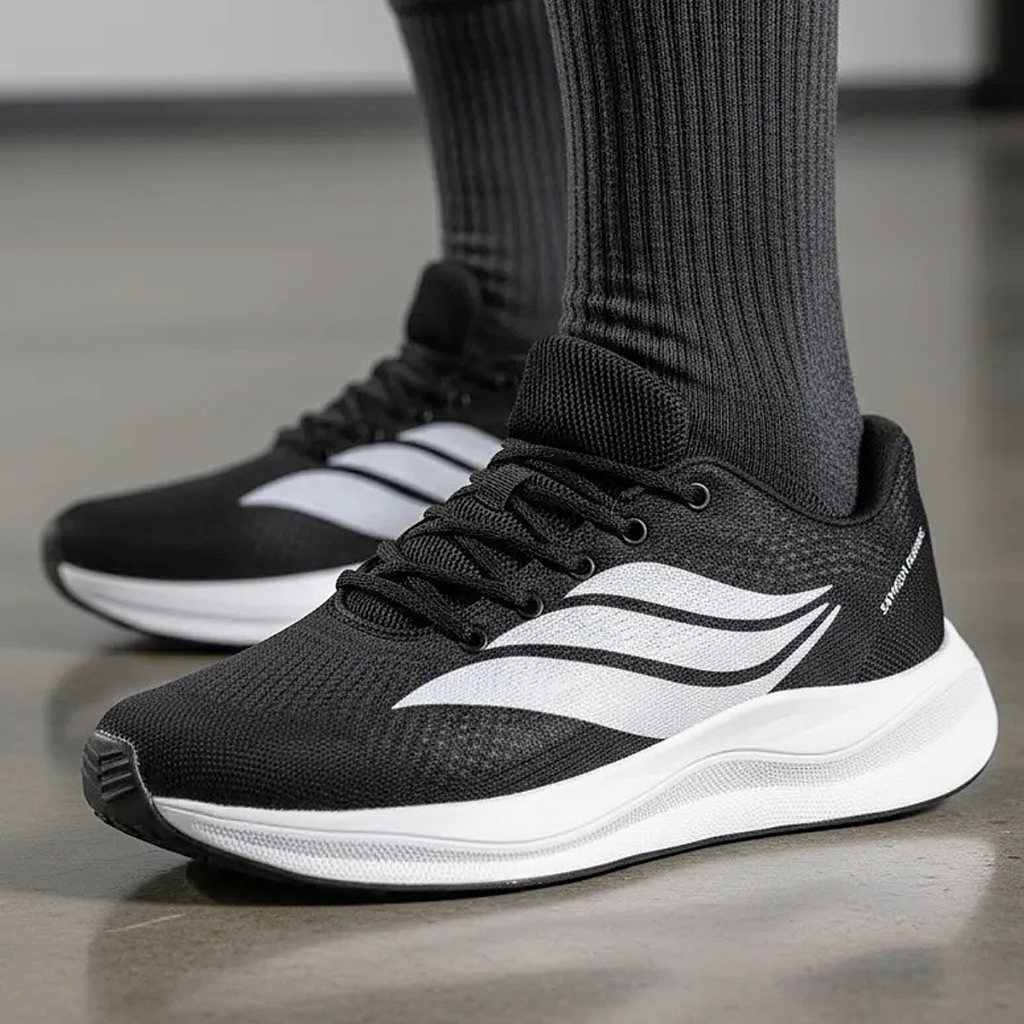 Tênis Academia Masculino Adulto Leve Nuvem Yy3 Confortável Import Fast Barato