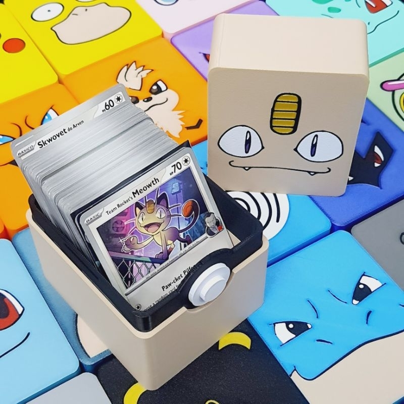 Caixa Organizadora Box Porta Cartas Pokemon | 220 CARTAS