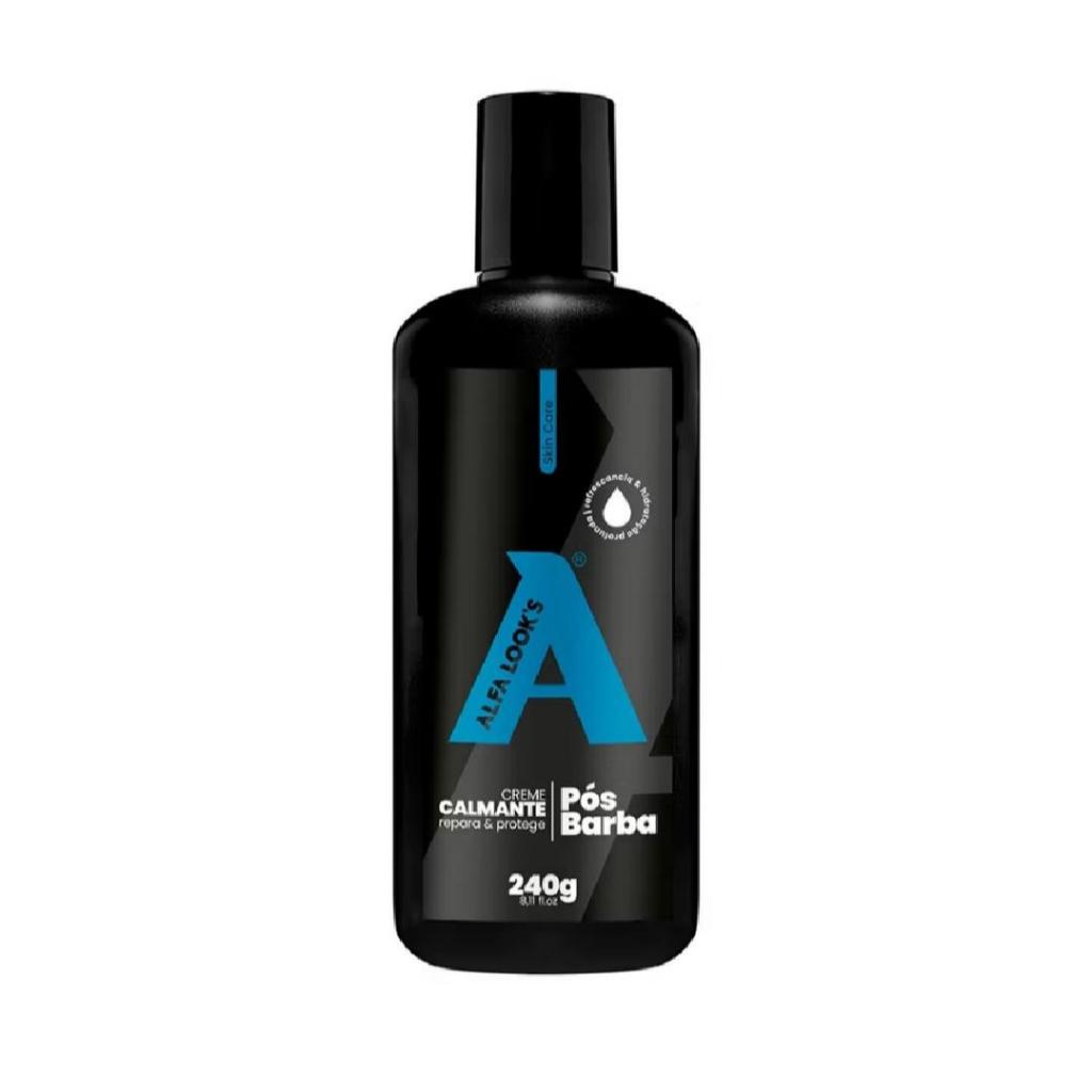 CREME CALMANTE  POS BARBA MENTHOL240G-ALFA LOOK'S