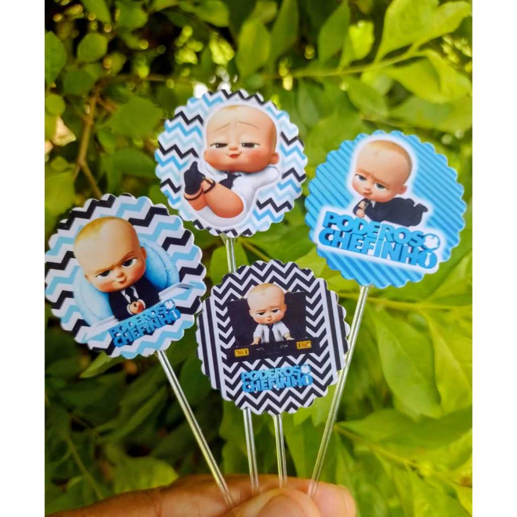 Toppers para docinhos personalizados no tema Poderoso Chefinho - Envio rápido - Fazemos todos os temas - Lembrancinha