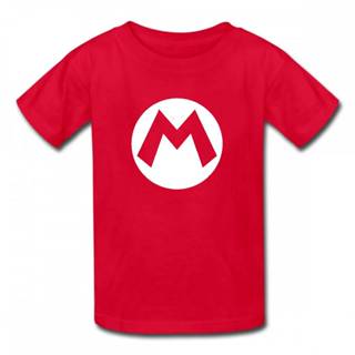 Camiseta Adulto Infantil  Personagem Super Mario Pai e Filho 100% Algodão em Oferta na Shopee