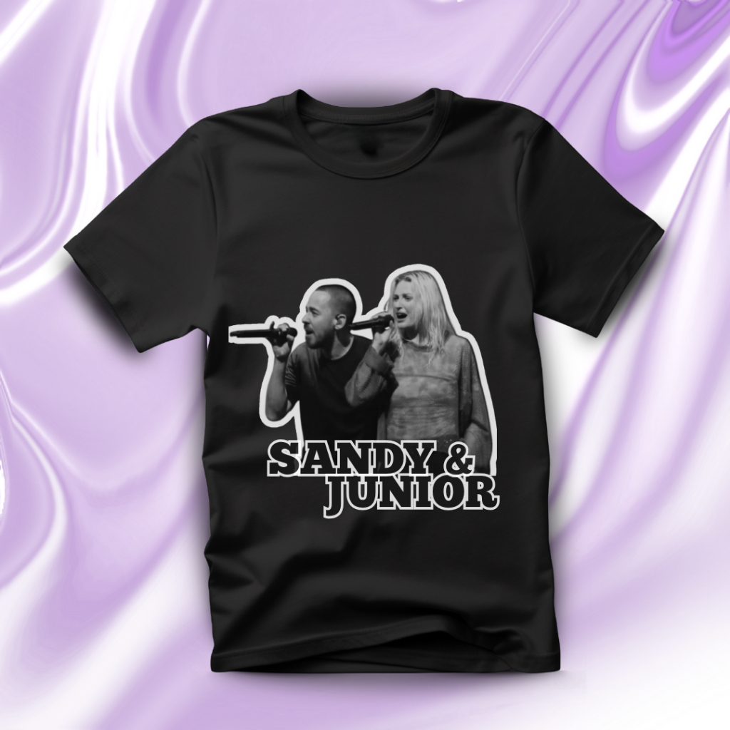 Camiseta Linkin Park Sandy Junior Unissex || Tshirt Aestheric Pinterest Algodão