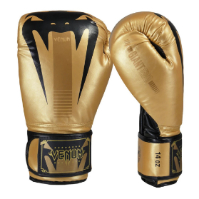 LUVA DE BOXE GIANT EVO PRO GOLD 12OZ VENUM