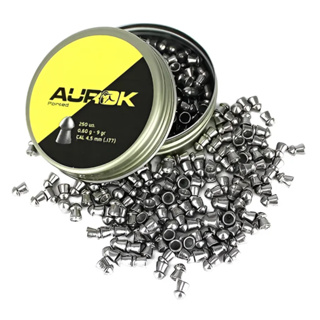 Chumbinho Aurok Pointed Cal 4.5mm (.177) 9gr Cx 250 Unids em Oferta na Shopee