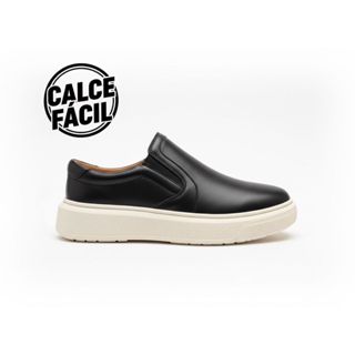 Sapatenis Iate Masculino slip On linha casual linha confoto sola alta 5 centimetros em Oferta na Shopee