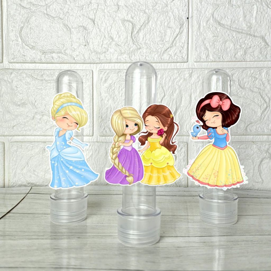 Tubete 3D Princesas Baby Personalizado | A partir de 10 un | Lembrancinha Aniversário Infantil
