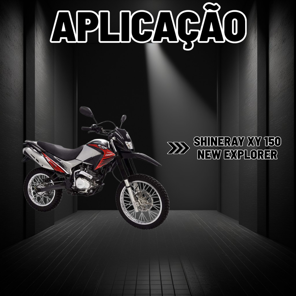 Pastilha Freio Dianteiro Shineray Xy 150 New Explorer 150 — imagem 2 de 2