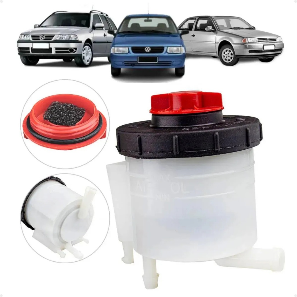 Reservatório óleo hidráulico Vw Gol Parati Saveiro