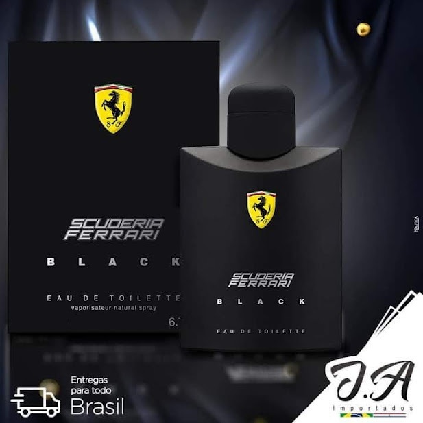 Perfume Ferrari Black Scuderia Edt 125ml Masculino [Lacrado]