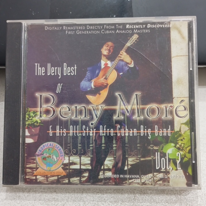 Cd Beny Moré – The Very Best Of Beny Moré & His All Star Afro Cuban Big Band , Vol.2 Ed. USA