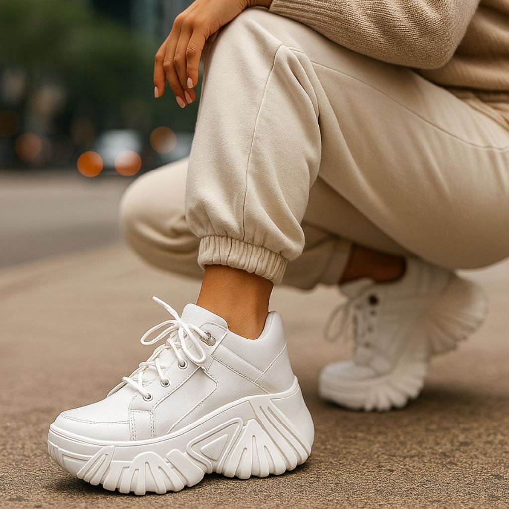Tênis Buffalo Chunky Feminino Bota Feminina Solado Tratorado 7cm Altura Promoção Envio Imediato