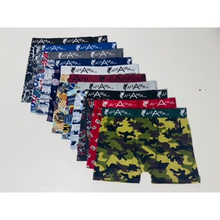 KIT COM 10 DE CUECAS BOXER ADULTO MASCULINA MICROFIBRA ESTAMPADA - CUECA BOX ADULTO MASCULINA ALCATEIA ESTAMPADA em Oferta na Shopee