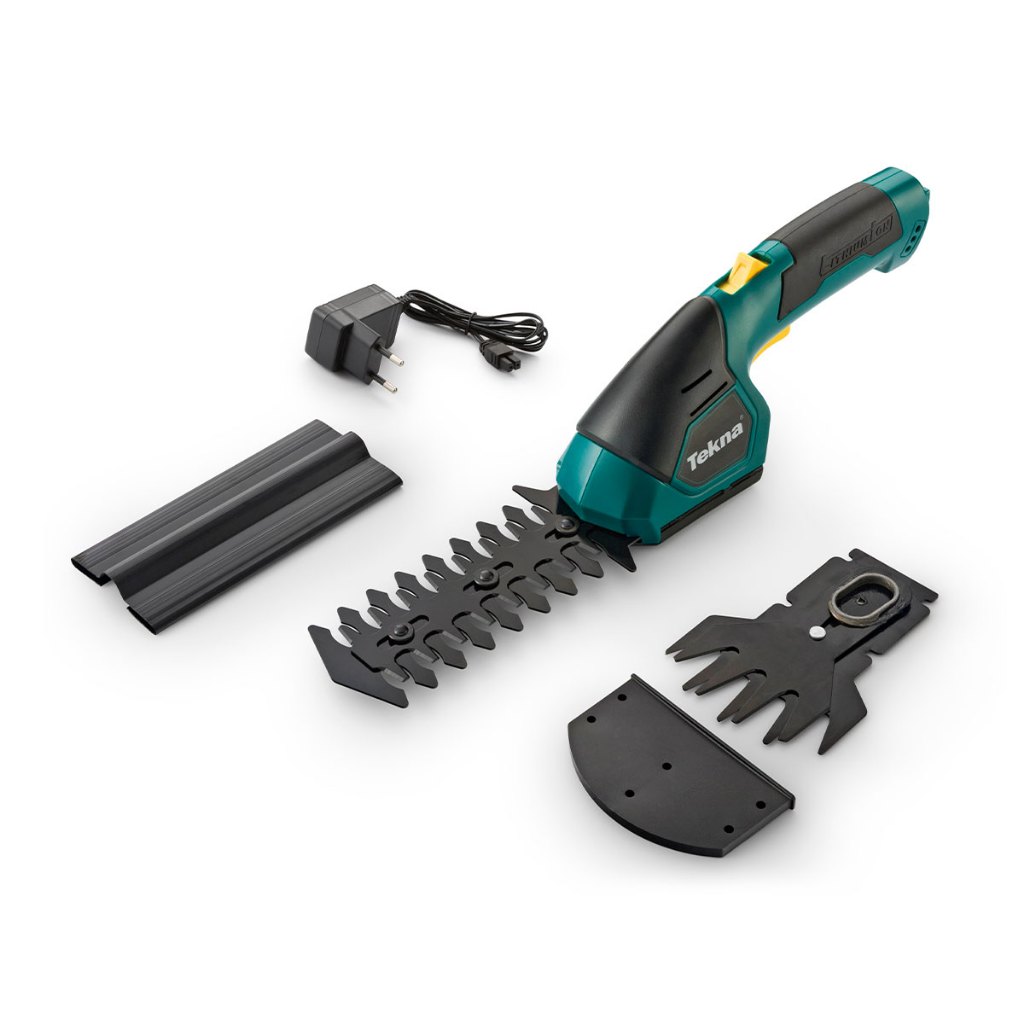 Podador de Arbustos e Cerca Viva a Bateria Tekna - CC10B em Oferta na Shopee