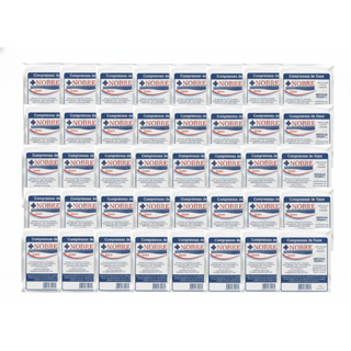 Kit 100 Envelopes Gaze Estéril 13 Fios Nobre c/ 10 unidades Cada Totalizando 1000 unidades em Oferta na Shopee