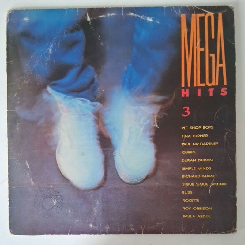 1 disco vinil mega hits 3 usado