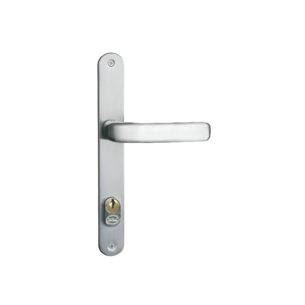 Fechadura Externa Espelho Aço 21mm Mgm Serralheiro em Oferta na Shopee