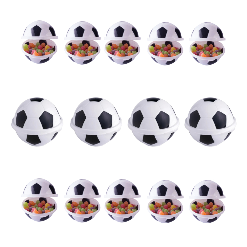 Kit 30 Porta Mix Bola De Futebol Pote Lembrancinhas Aniversário em Oferta na Shopee