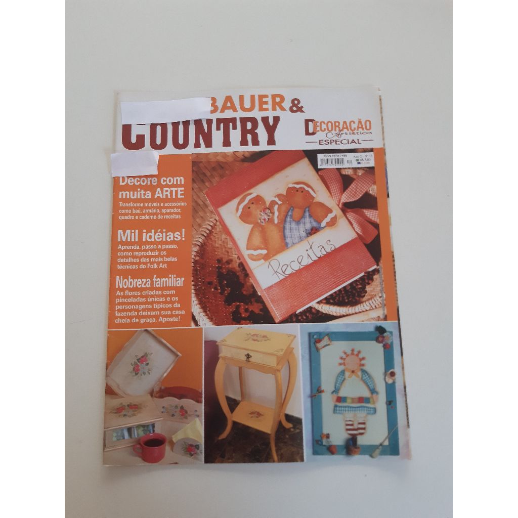 Revista Decoração Artística Especial Buer & Country Ad94 (Usado)