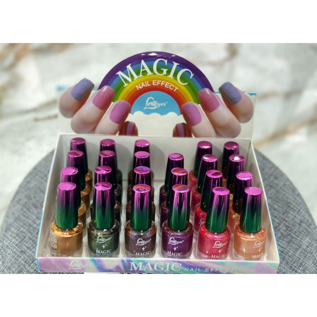 ESMALTE MAGIC GLITTER - LOVEYES em Oferta na Shopee