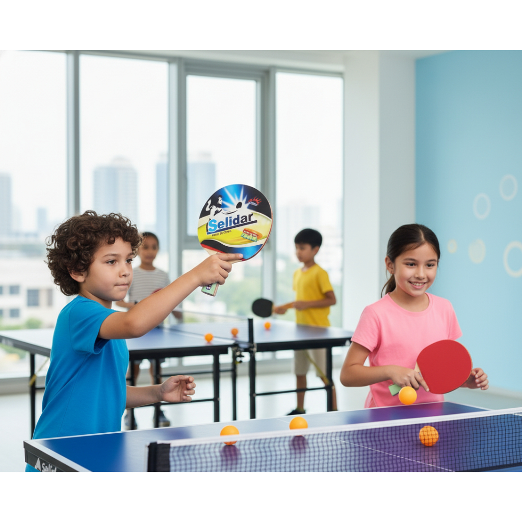 Kit Ping Pong Completo Com Rede 2 Raquetes E 3 Bolinhas Infantil Adulto Lazer Esporte Mesa