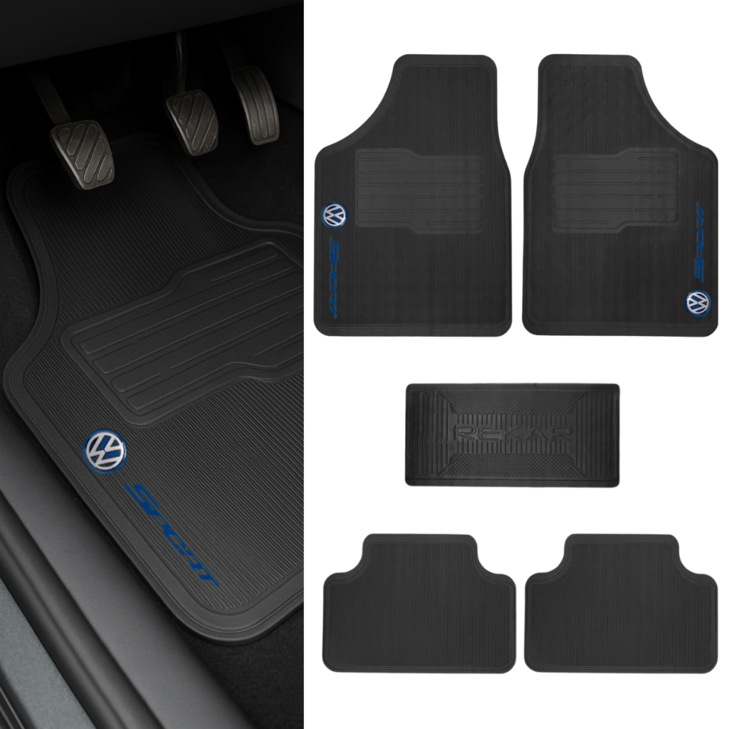 Jogo Tapete de Borracha automotivo Volkswagen SpaceFox em Oferta na Shopee