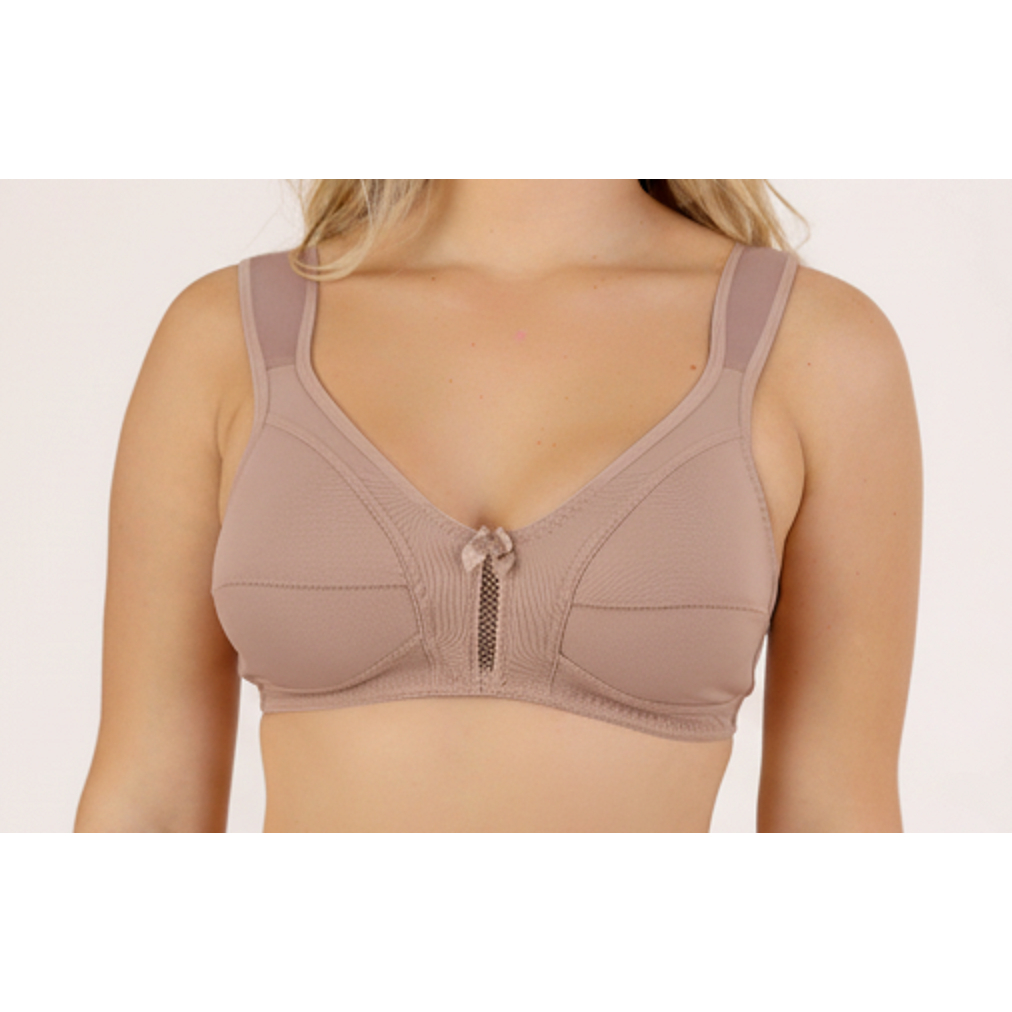 Innova Lingerie 2401-2 | Plus Size | Sustentação | Reforçado Cetinete | Sem Arco | Sem Bojo | Alça Extra Larga | Cresson