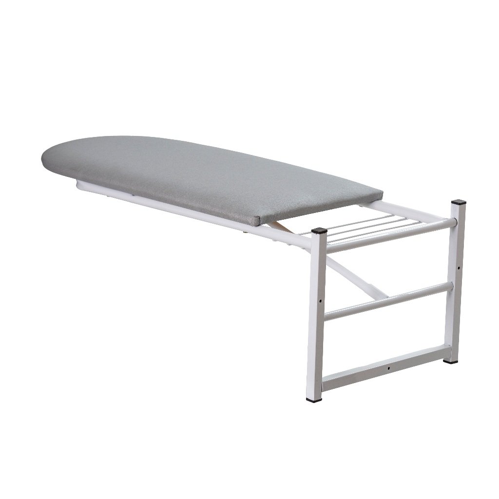 Mesa de Passar de Parede 96 cm – Estrutura Reforçada em Aço, Branca, Dobrável em Oferta na Shopee
