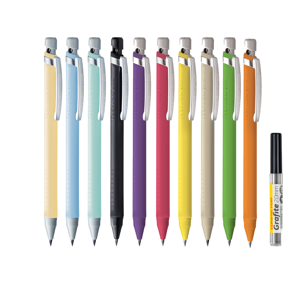 Lapiseira Tecnico 2,0mm + Grafite - Compactor