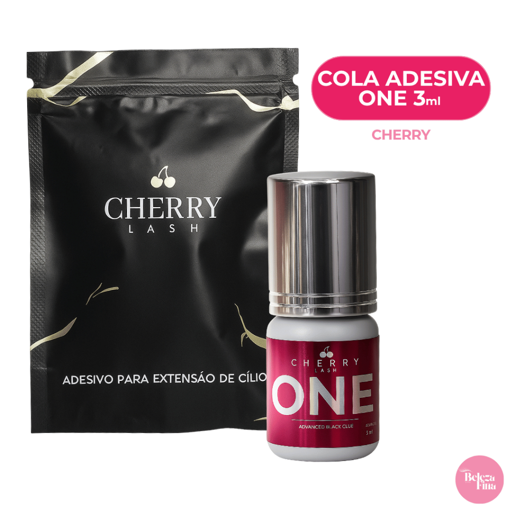 Cola One Cherry Lash Extensão De Cílios Secagem Ultrarrápida 3ml