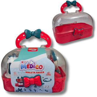 Brinquedo Mini Maleta Doutor Médica Infantil 13 Acessórios em Oferta na Shopee