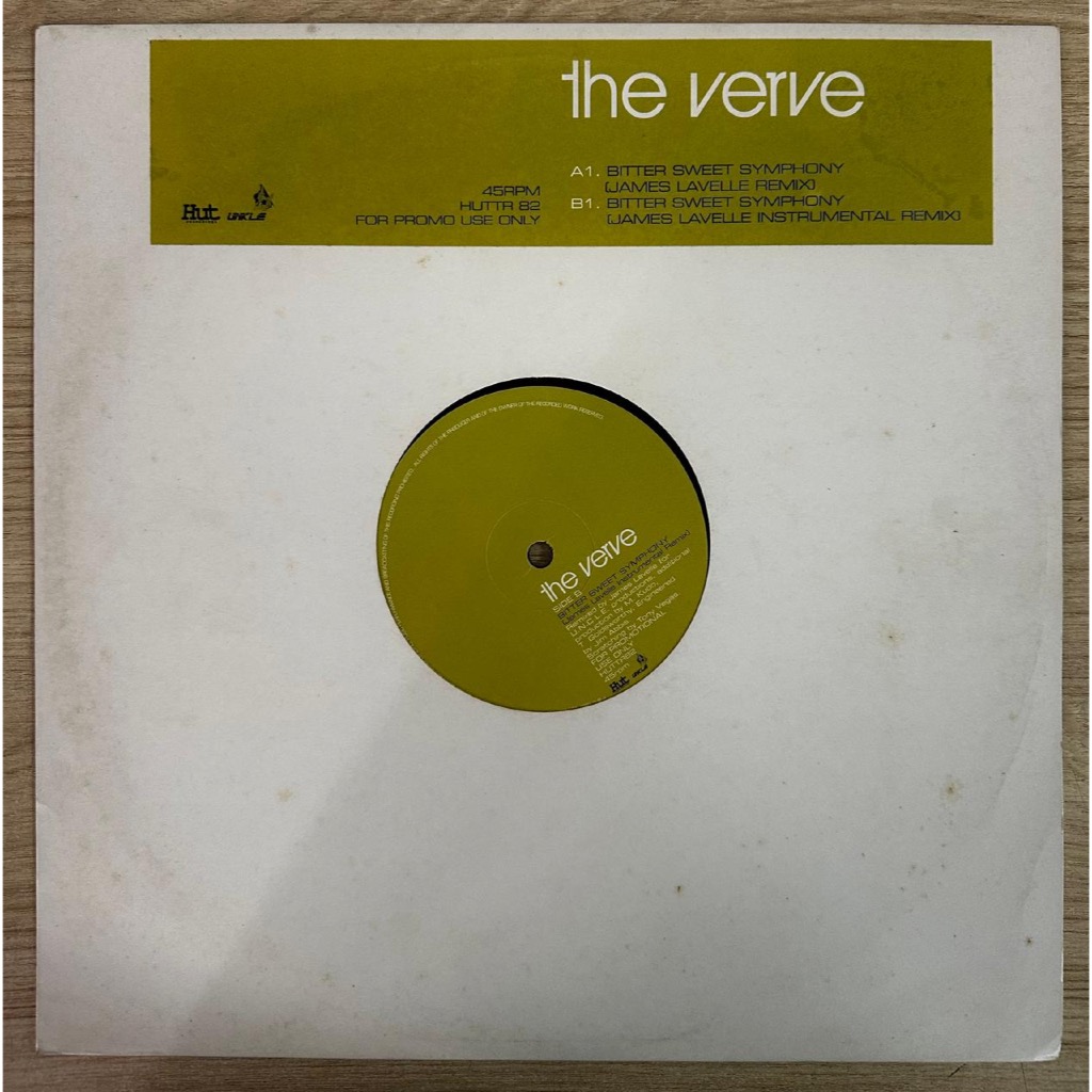 LP Disco Vinil The Verve - Bitter Sweet Symphony (James Lavelle Remix)