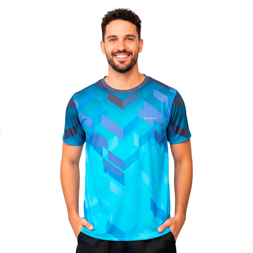 Camisa Dry Fit Masculino Com Proteção UV Camiseta Academia Masculina