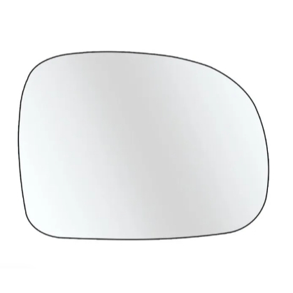 Lente Retrovisor Metalizada (Com Base) Esquerdo - Blawer 97213 - Chevrolet S10, Silverado, Blazer