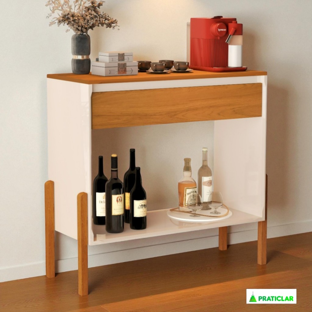 Aparador de canto Cantinho do café Móvel Canto sala Aparador Buffet Líbano com Gaveta Bar Pés em Madeira versátil em Oferta na Shopee