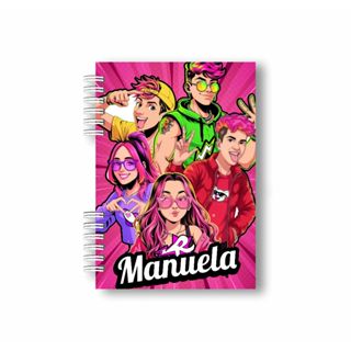 AGENDA ESCOLAR/2026/PERSONALIZADA /CAPA DURA/DOS ROSA/EMILLY VICK em Oferta na Shopee