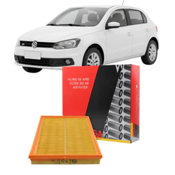 FILTRO DE AR DO MOTOR VW GOL G3 G4 G5 G6 FOX E VOYAGE FAP-2214