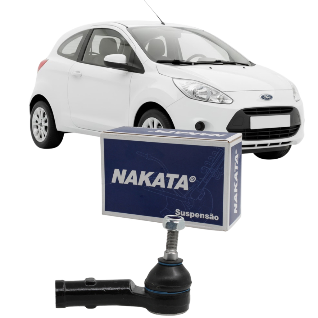 Terminal Direção Ecosport 2003/2013 Fiesta 2002/2014 Ka 2008/2014 Direção Hidraulica - Nakata N92016