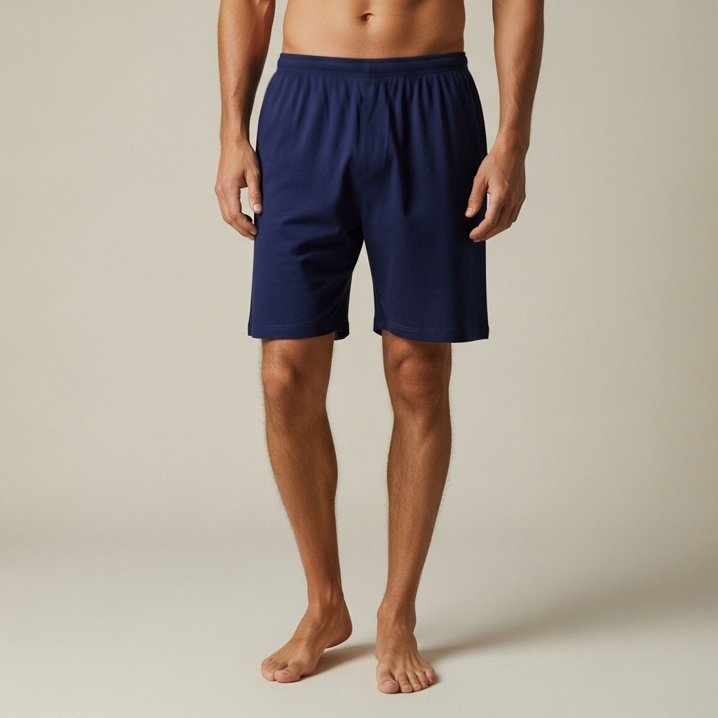 Short de pijama samba canção 100% algodão adulto verão